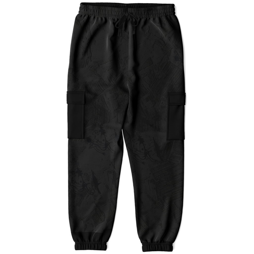 PYRITE Imprint Cargo Sweatpants