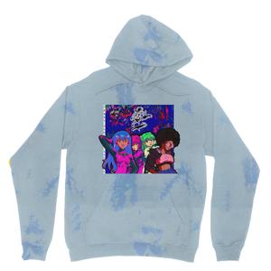 turbogirls Blue Acid Hoodie